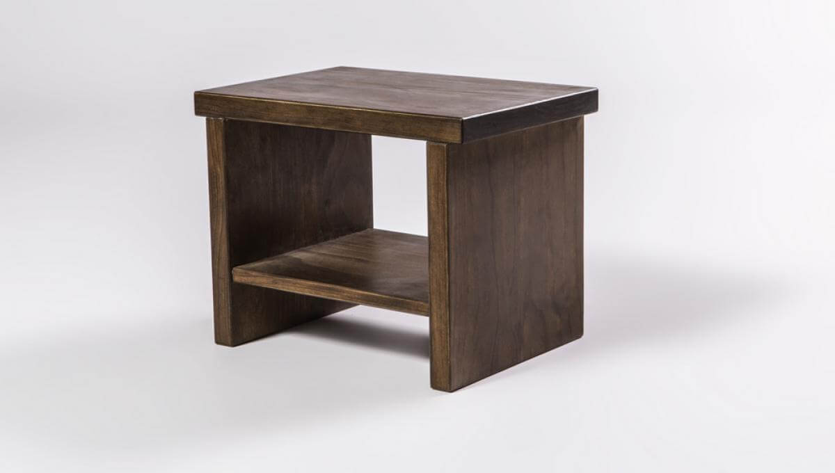Classic Bedside Table (Java Timber)