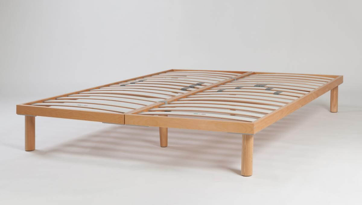 Dorsal Flexi Slat Frame Natural Beds, Slatted Bed Base King Size