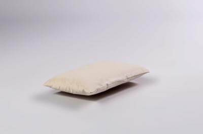 Buckwheat Hull Pillow with Cotton Cover - Small Size