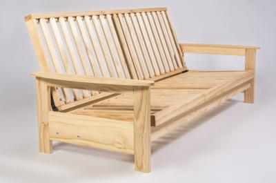 Studio Settee in upright position by Natural Beds